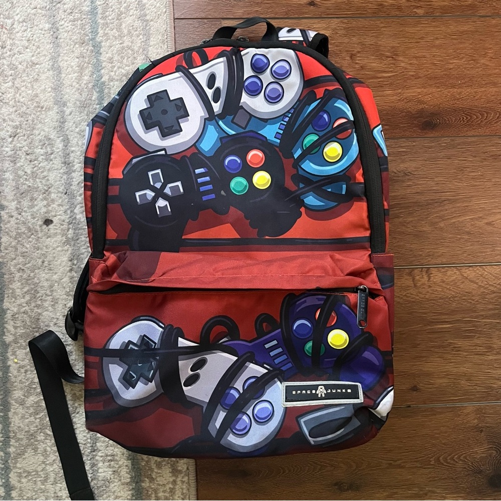Space Junk large gaming backpack.
